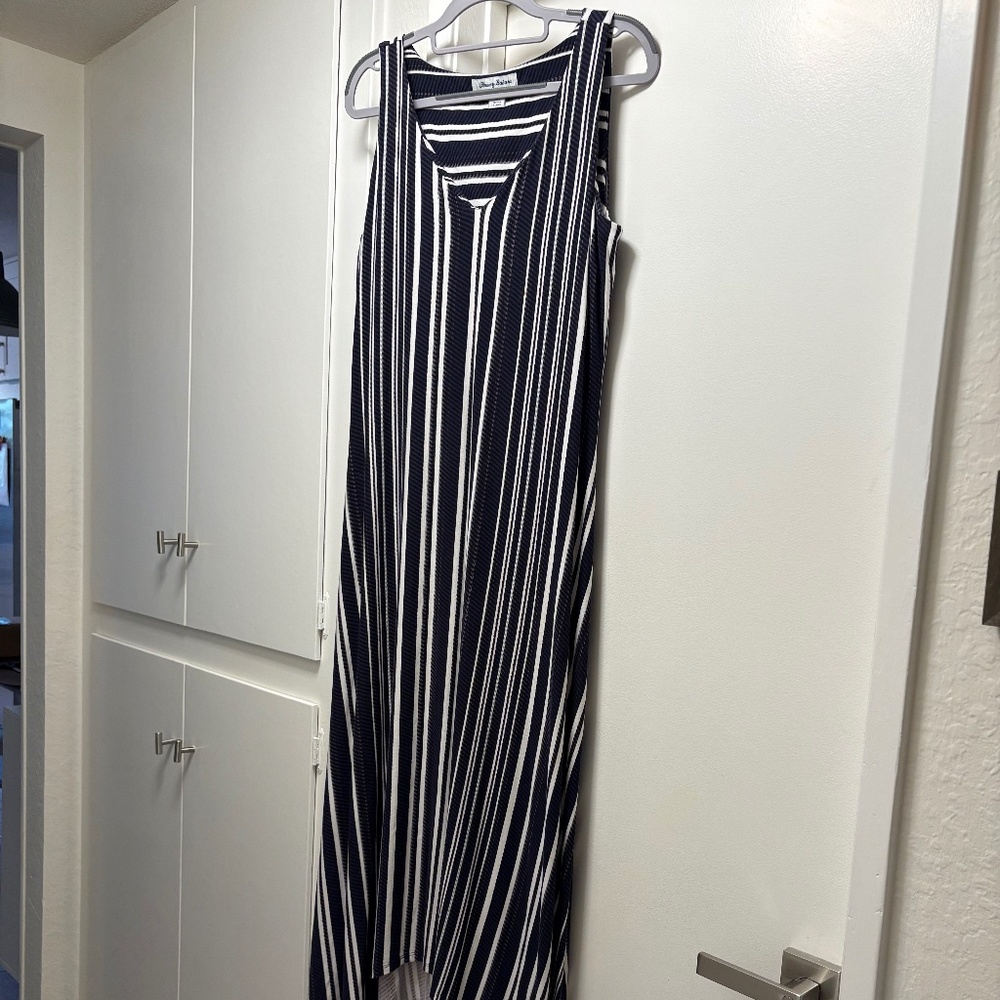 Tommy Bahama vertical stripe maxi dress - size S/P